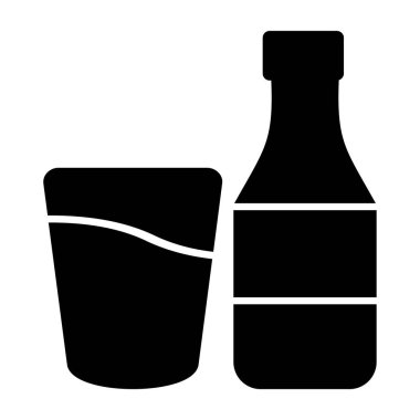 Plastik şişe ve plastik kirlilik için plastik bir kap.