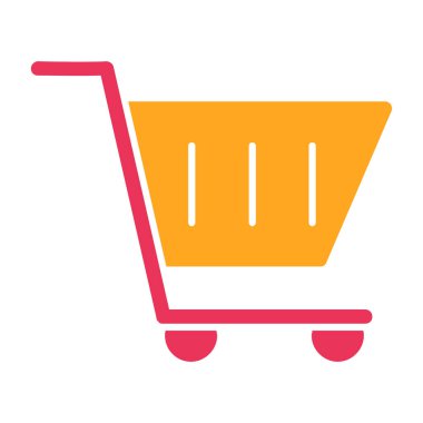 Araba ikonu. Basit resimleme