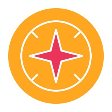 Pusula simgesi vektör resimlemesi