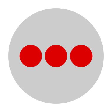 Noel ağacının düz simgesi