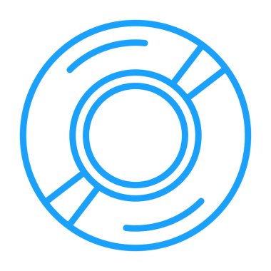 Seo simgesinin vektör illüstrasyonu