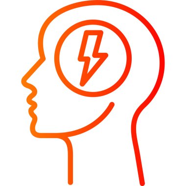 Elektrikli ampul vektör simgesi