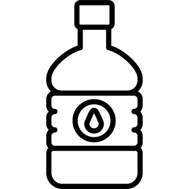 Şişe simgesi, anahat stili