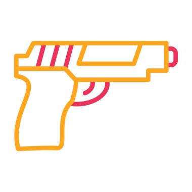 Tabanca simgesi vektör illüstrasyonu