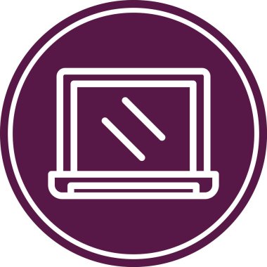 Bilgisayar ekranı. Basit tasarım