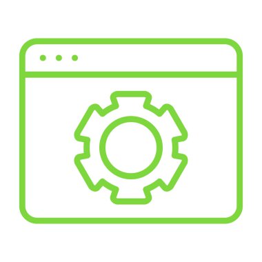 vites çizgisi simgesi, vektör illüstrasyonlu dizüstü bilgisayar