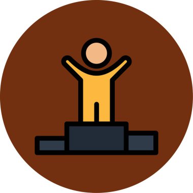 Modern simgenin vektör illüstrasyonu