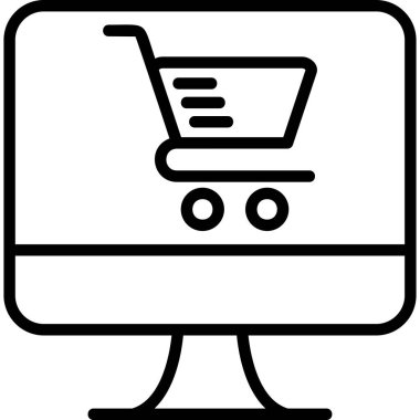 Sepet ecommerce alışveriş simgesi