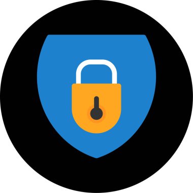 ikon vektör illüstrasyonunu kilitle