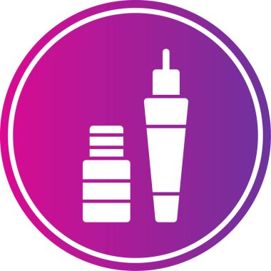 Modern simgenin vektör illüstrasyonu