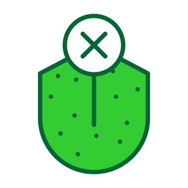 kalkan simgesi, vektör illüstrasyonu