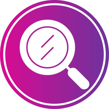 arama web simgesi, vektör illüstrasyonu