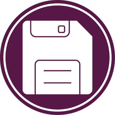 Bir dizin simgesinin vektör illüstrasyonu