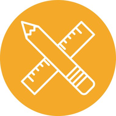 Fırça simgesi vektör illüstrasyonu