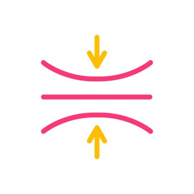 web ve mobil uygulaması tasarımı, ok logo kavramı için beyaz arka plan üzerinde izole ok simge vektör