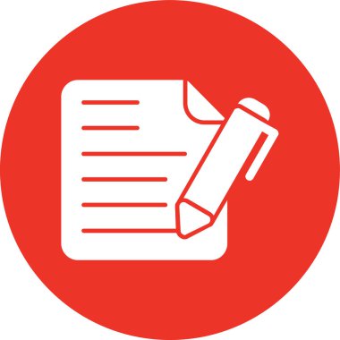 belge simgesi, vektör çizimi