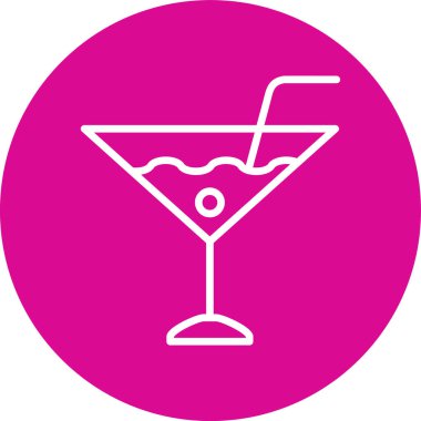 alkollü kokteyl ikonu ana hatlarıyla