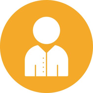 İnsan simgesinin vektör illüstrasyonu