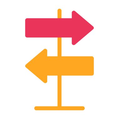 ok simgesi vektör illüstrasyonu