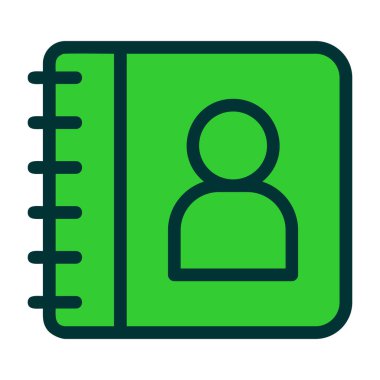 Hesap özeti doldurulmuş vektör simgesi