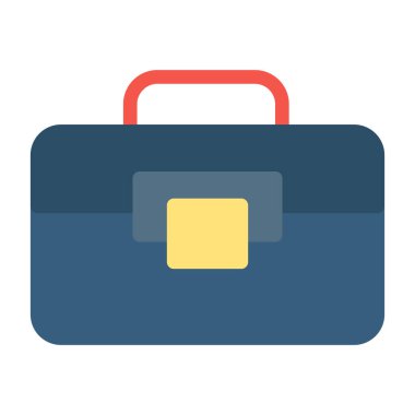 Evrak Çantası'nı web simgesi, vektör çizim