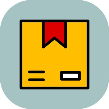 Bir kitap simgesinin vektör illüstrasyonu