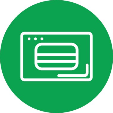 vektör dizüstü simgesi illüstrasyonu