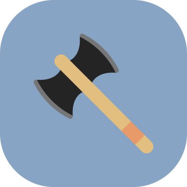 Çekiç ikonu vektör illüstrasyonu