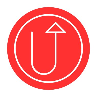 ok simgesi vektör illüstrasyonu