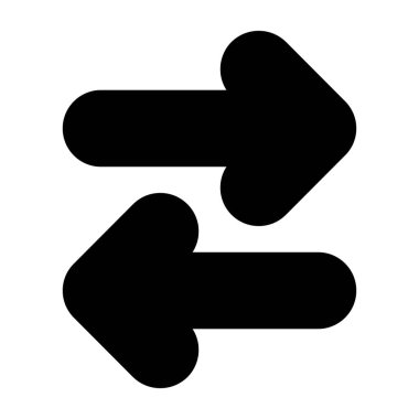 ok simgesinin vektör illüstrasyonu