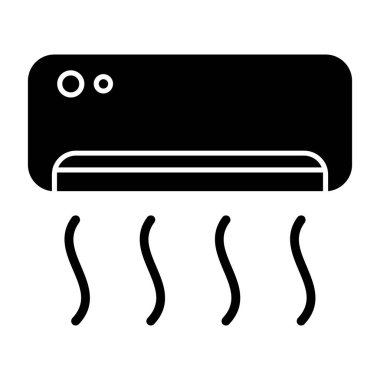 Klima ikonu vektör illüstrasyon tasarımı