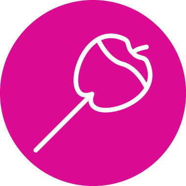 Bir lolipop simgesinin çizimi