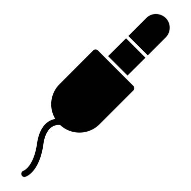 bir oyuncağın vektör siyah simgesi