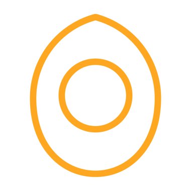 Ok simgesi. ince çizgi turuncu ve daire çizgisi simgeleri.