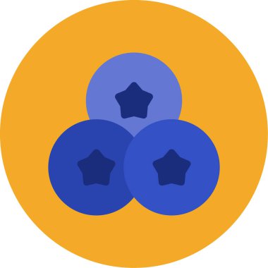 Tek bir yiyecek simgesinin vektör illüstrasyonu