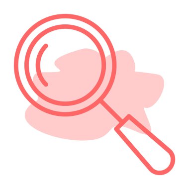 arama web simgesi vektör illüstrasyonu