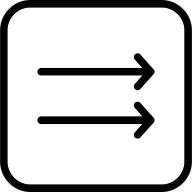 ok simgesi vektör illüstrasyonu