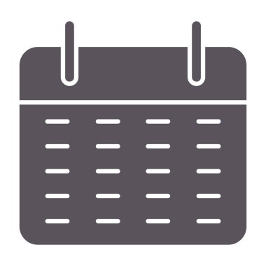 takvim düz sembol simgesi