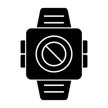 gliflerin düz simgelerini izle