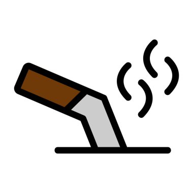 sigara içme çubuğu simgesi, özet biçimi