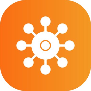 Bir yıldızın vektör illüstrasyonu