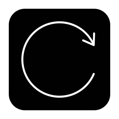 ok simgesinin vektör illüstrasyonu