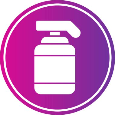 Şişe. Web simgesi basit illüstrasyon