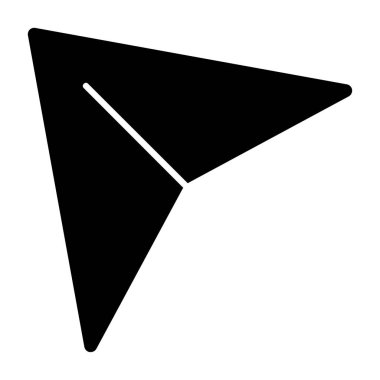 Üçgenin üçgen şekli, üçgen şekli, vektör elemanı. stok vektör illüstrasyonu, klip- sanat grafikleri