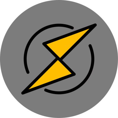 Modern bir simgenin vektör illüstrasyonu