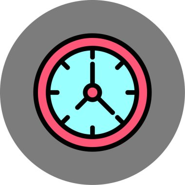 Alarm saat vektör simgesi