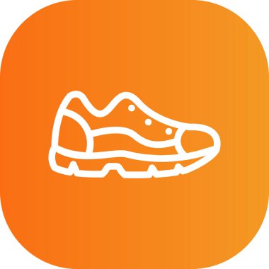 ayakkabı ikonu vektör illüstrasyonu