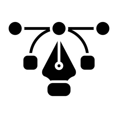 Modern b 'nin vektör illüstrasyonu eksik simgesi