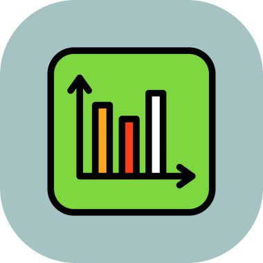 grafik doldurulmuş vektör simgesi tasarımı