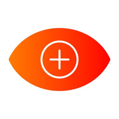 Bir çember simgesinin vektör illüstrasyonu